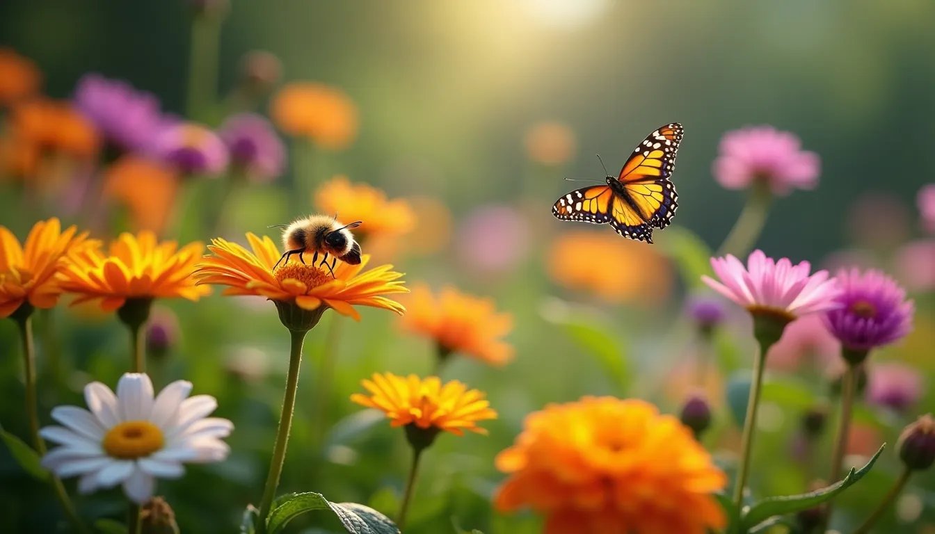 Crescita esplosiva di piante amiche delle api: scopri il segreto per un giardino fiorente
