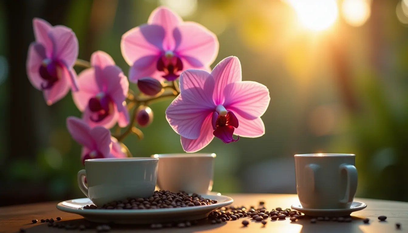 Il caffè come segreto segnalato per orchidee rigogliose: scopri i suoi veri benefici