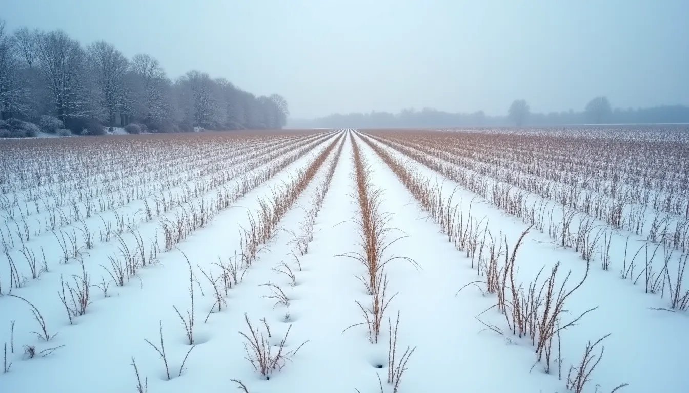 Il gelo nei campi: un costo crescente che potrebbe salvare i raccolti dai parassiti