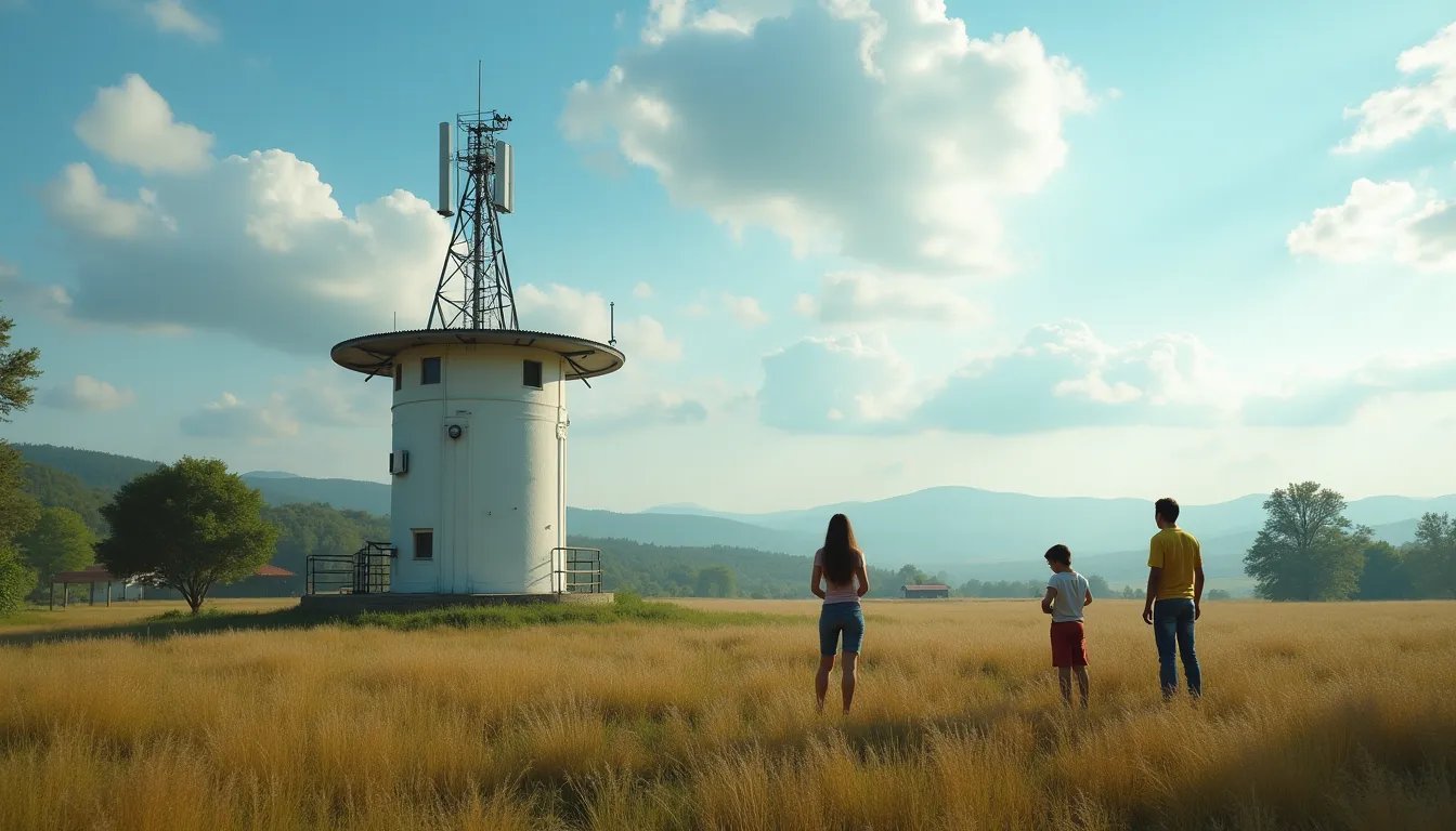 Internet via satellite: come sta trasformando le vite nelle zone rurali