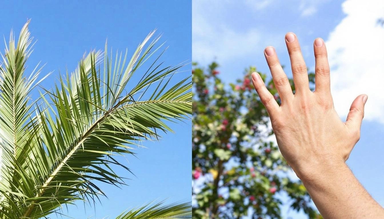 Le punte secche della palma rivelano un messaggio vitale: ecco perché non puoi ignorarlo