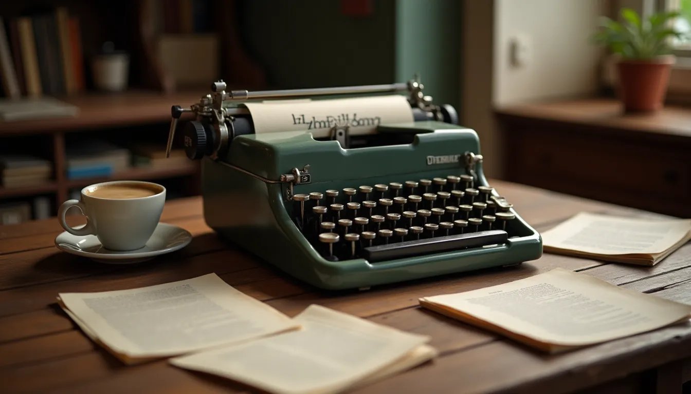 Scoperta inaspettata: la vera fortuna delle vecchie macchine da scrivere