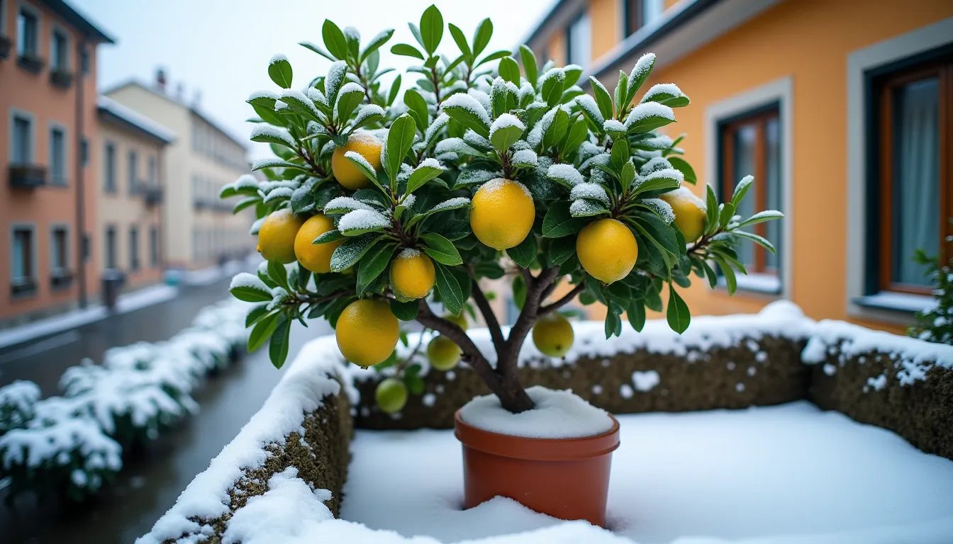 Un albero di limone sul balcone ghiacciato: la potatura di gennaio può davvero fare la differenza?