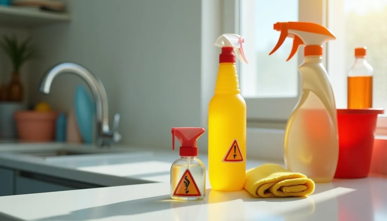 Un avvertimento cruciale: i pericoli nascosti della combinazione tra candeggina e anticalcare