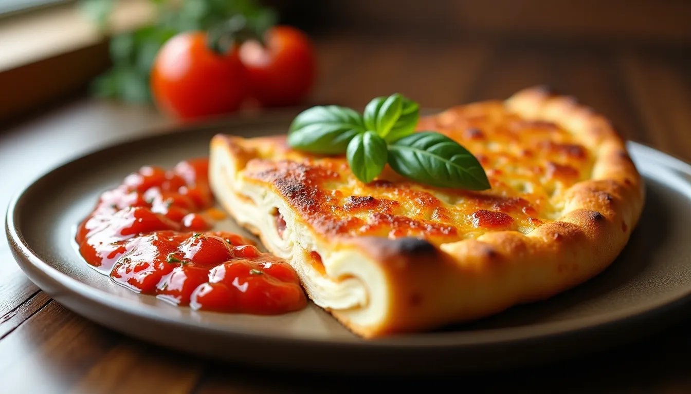 Un calzone al forno che trasforma i pasti in un gioco di sapori per i più piccoli