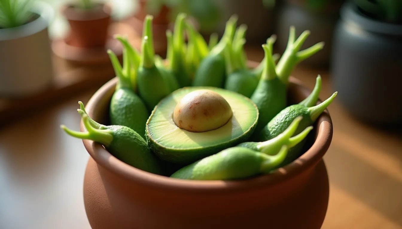 Un metodo sorprendente per far germogliare il seme di avocado in poche settimane