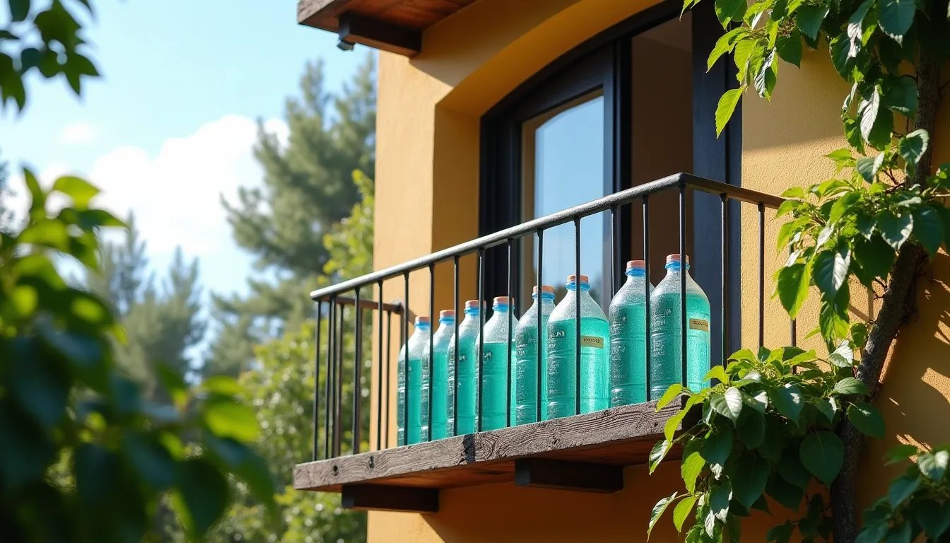 Un metodo sorprendente per tenere lontani gli insetti dal tuo balcone